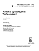 Adaptive Optical System Technologies Ii (Proceedings Of Spie) (V. 2)