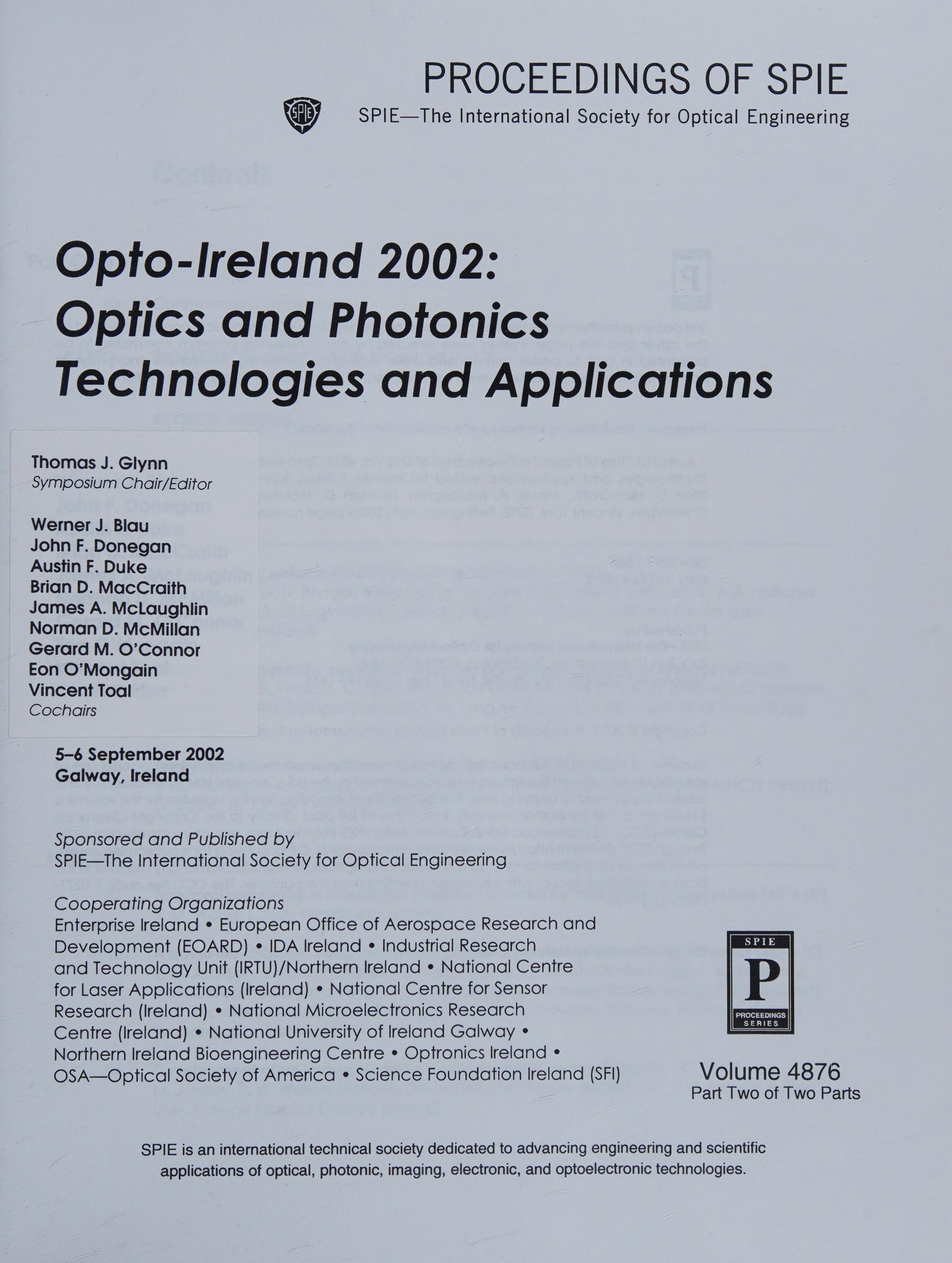 Opto-Ireland 2002