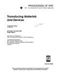 Transducing Materials And Devices