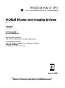 Moems Display And Imaging Systems