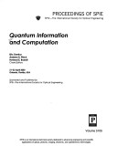Quantum Information and Computation