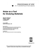 Noise as a Tool for Studying Materials