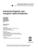 Advanced Organic And Inorganic Optical Materials
