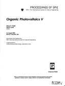 Organic Photovoltaics
