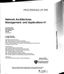 Network Architectures, Management, And Applications IV