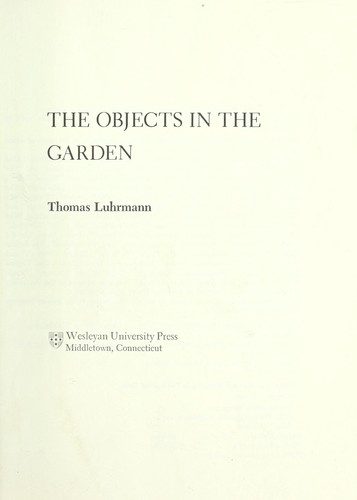 The Objects In The Garden
