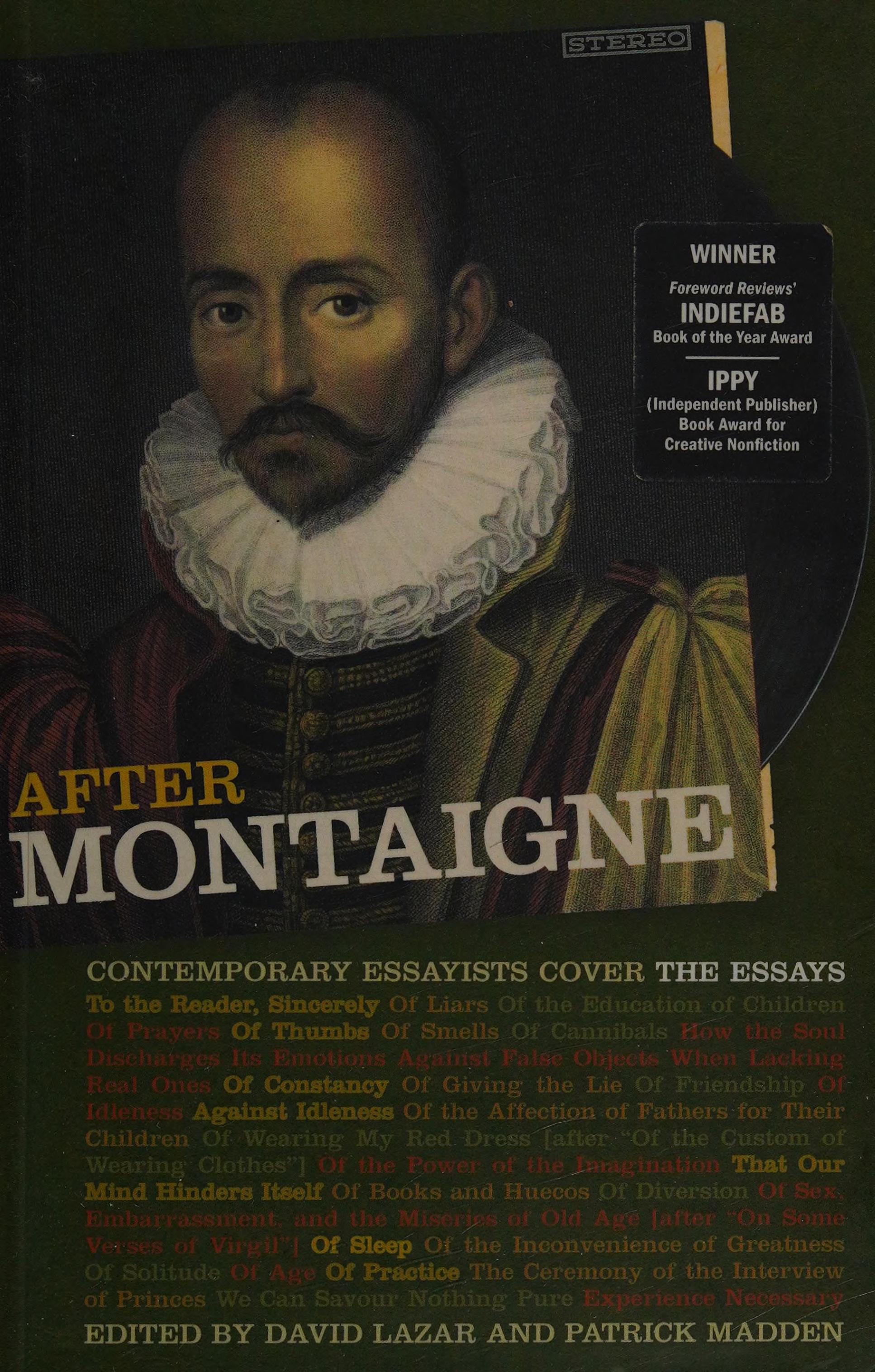 After Montaigne