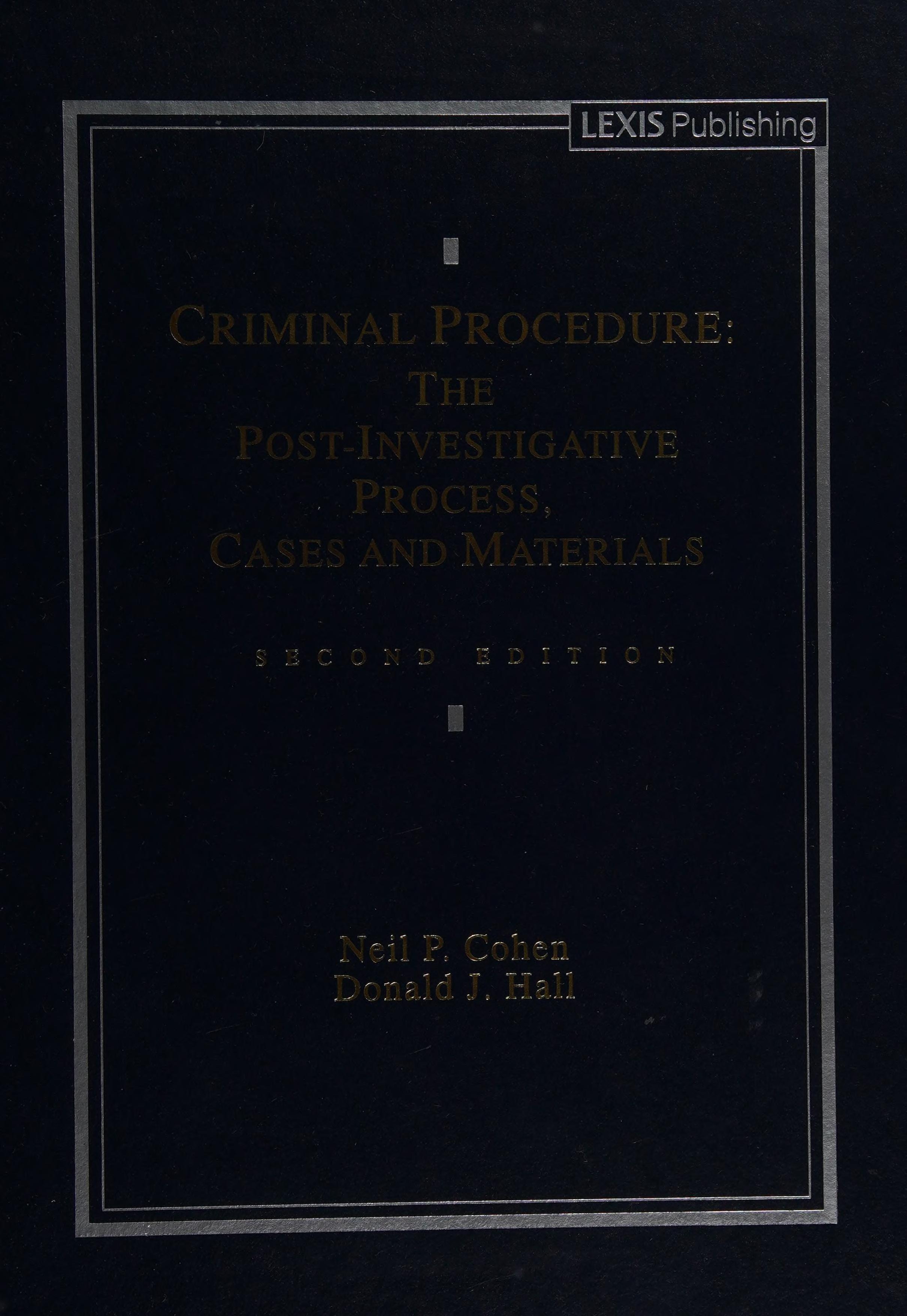 Criminal procedure