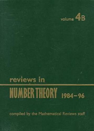 Reviews in Number Theory, 1984-96