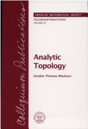 Analytic Topology