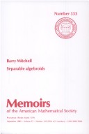 Separable Algebroids