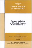 Theory And Applications Of Differentiable Functions Of Several Variables. X