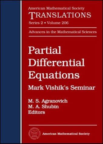 Partial Differential Equations: Mark Vishik'S Seminar