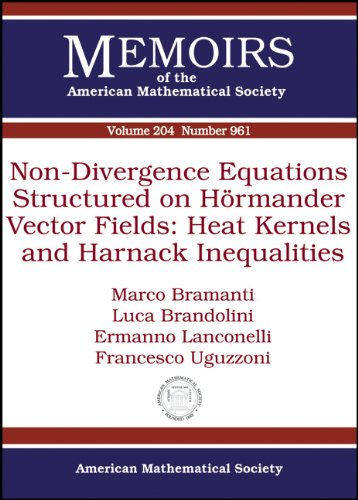 Non-Divergence Equations Structured On Hormander Vector Fields: Heat Kernels And Harnack Inequalities: 291