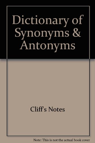 Dictionary of Synonyms & Antonyms