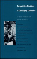 Competitive elections in developing countries