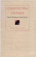 Constituting Critique