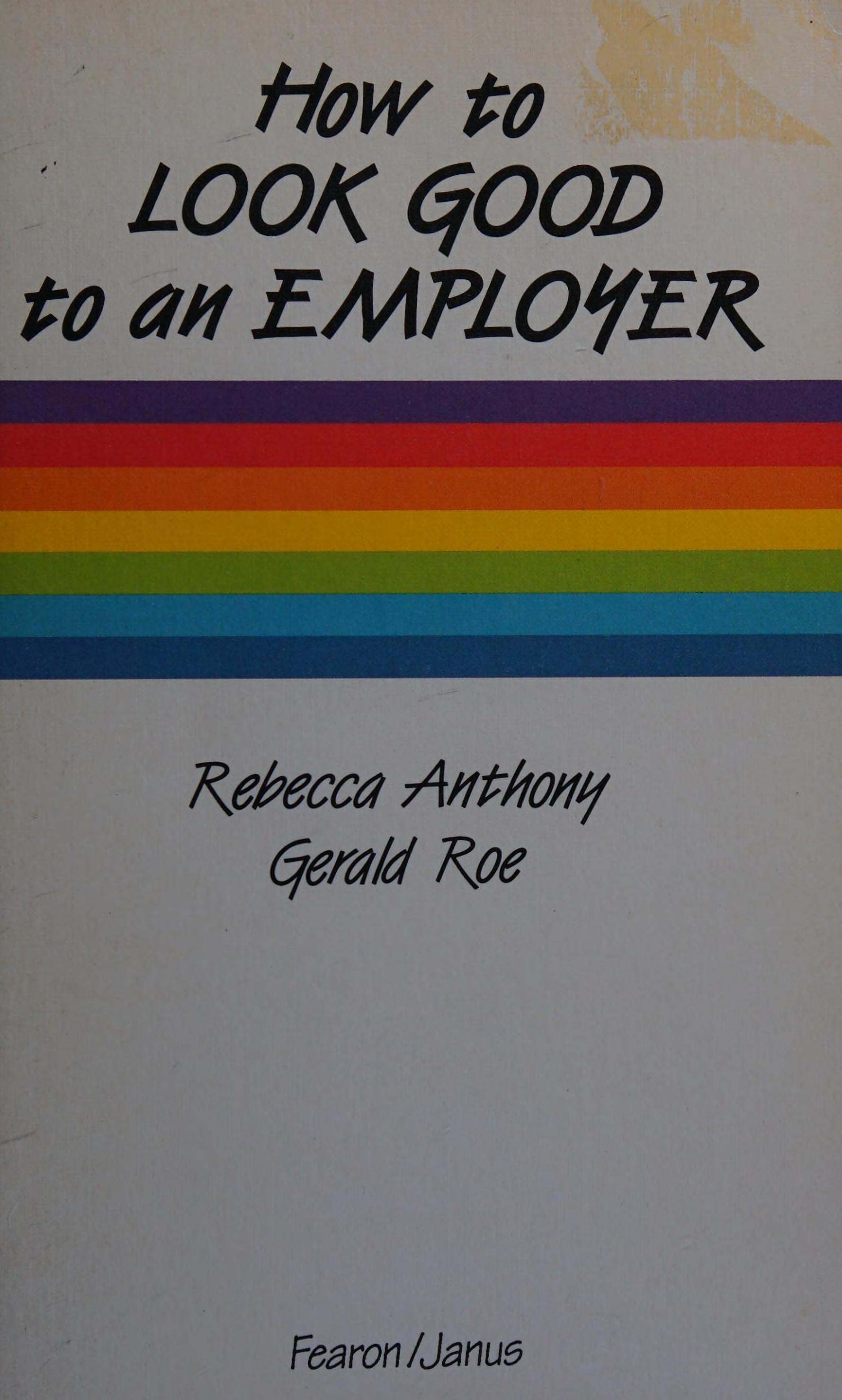 How to Look Good to an Employer