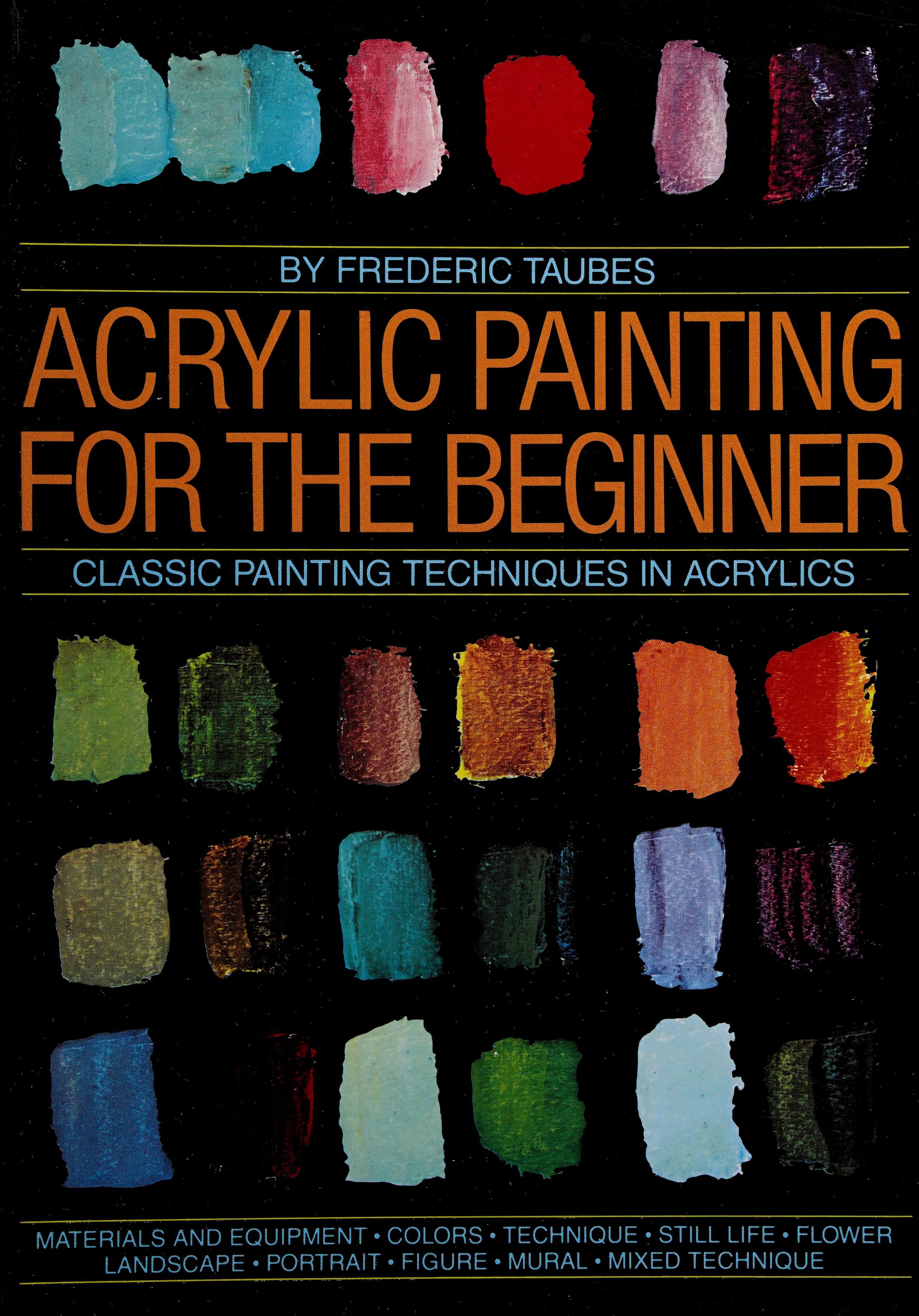 Acrylic Painting for the Beginner