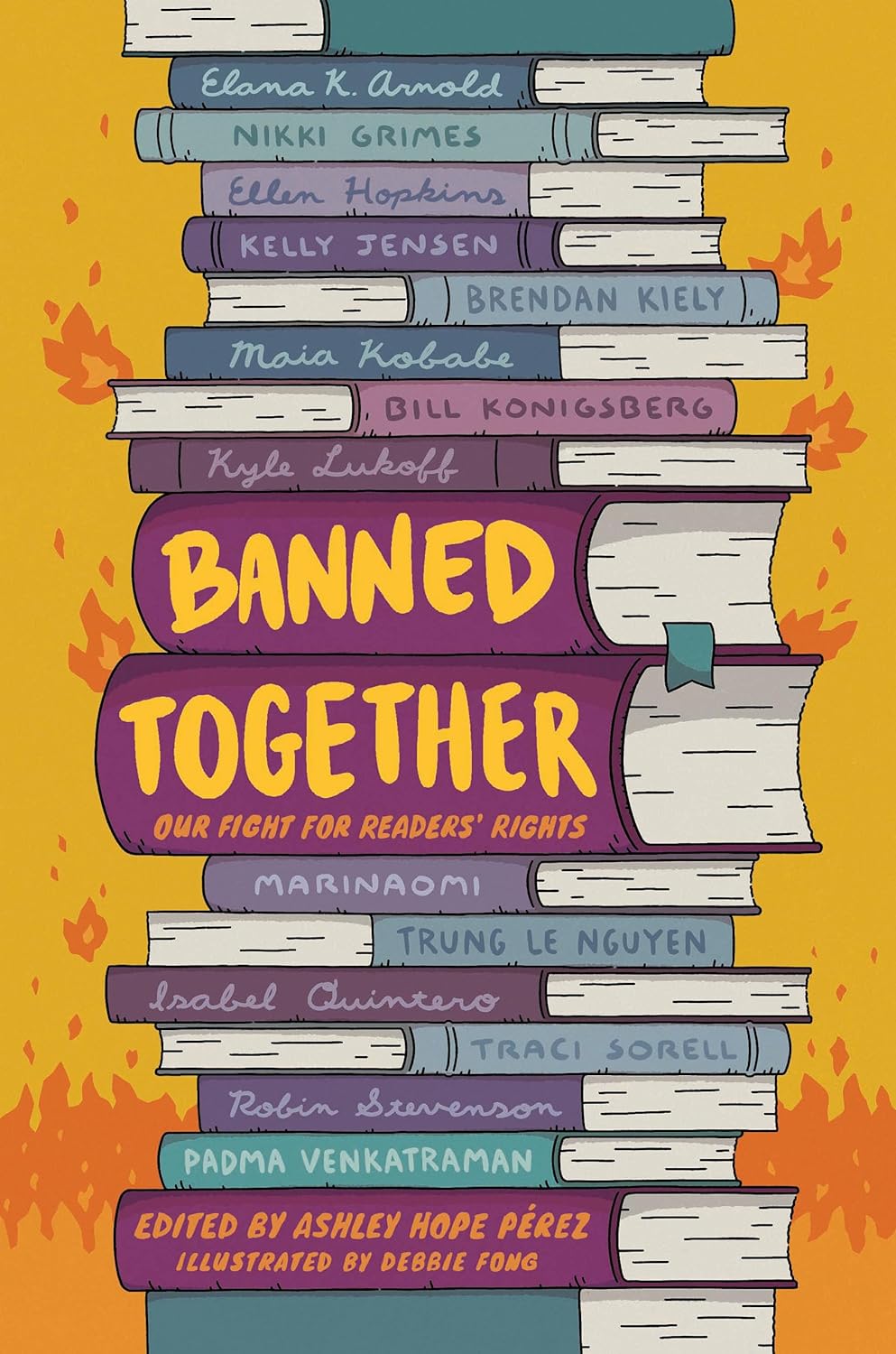 Banned Together by Ashley Hope Pérez and Debbie Fong, ISBN 9780823458301