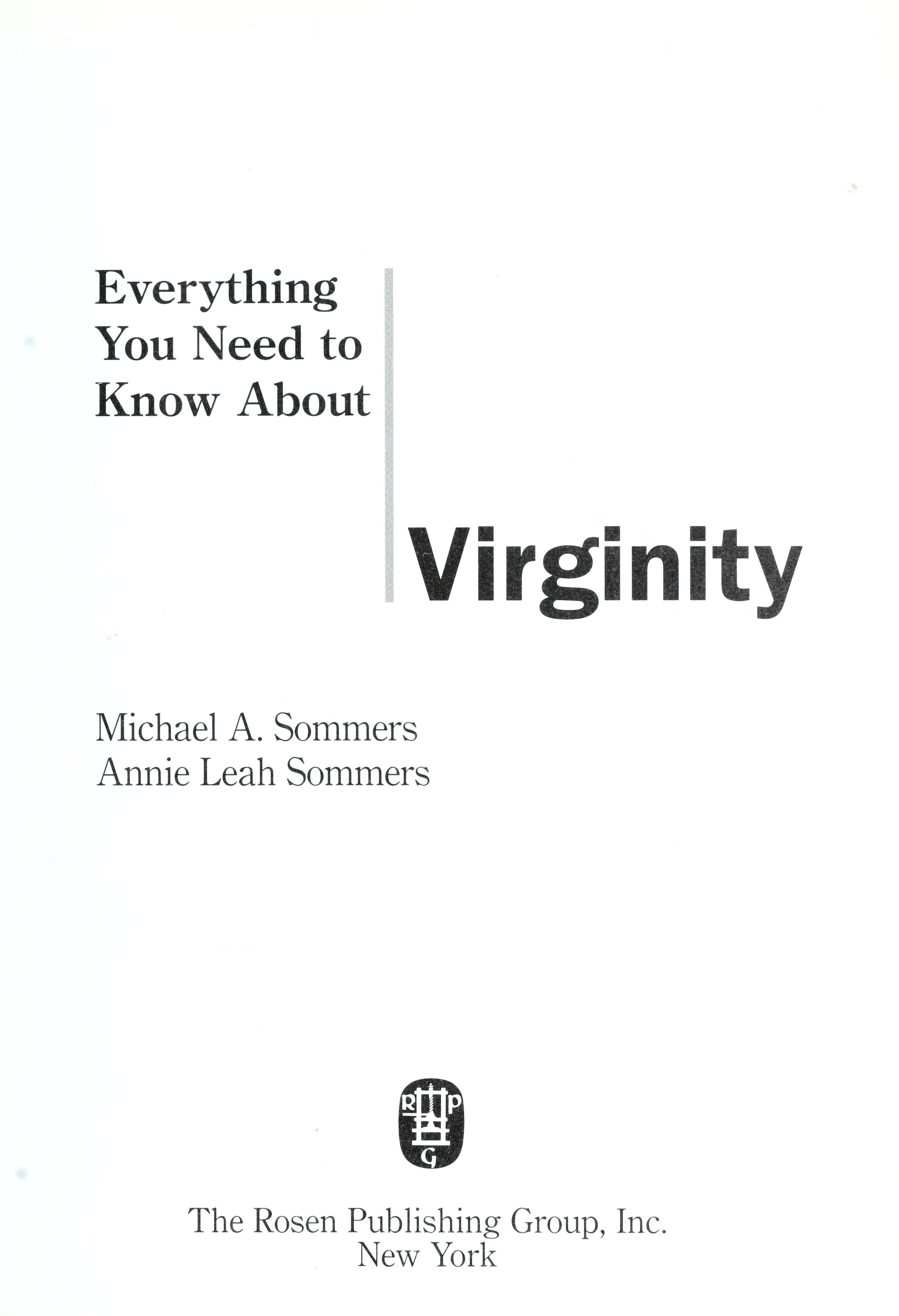 Everything you need to know about virginity