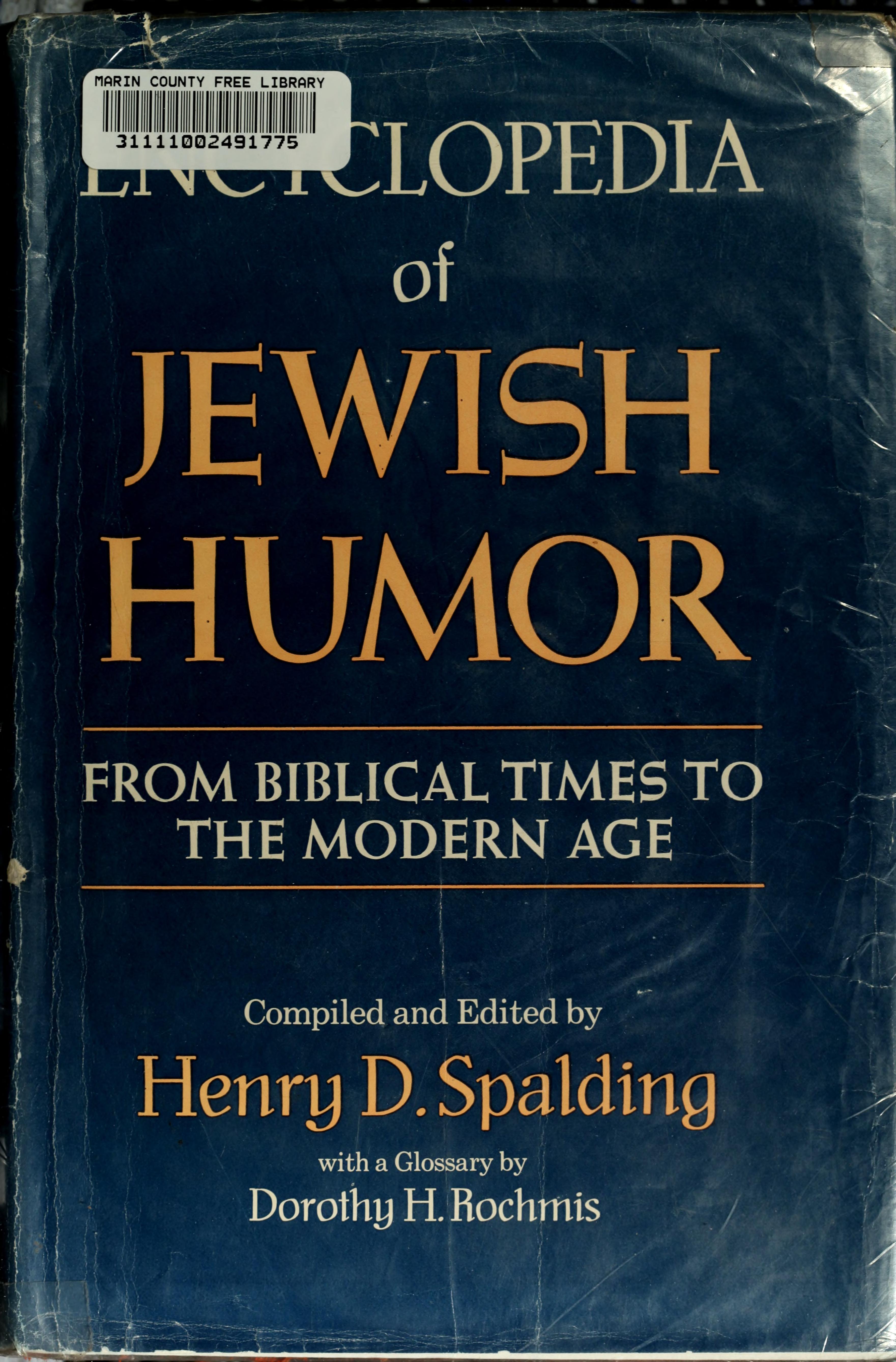 Encyclopedia Of Jewish Humor