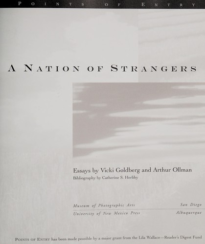Nation of Strangers