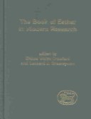 The Book of Esther in Modern Research Journal for the Study of the Old Testament Supplement 380