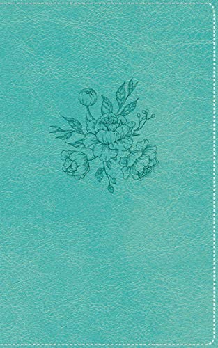 NVI, Biblia de la Mamá Ocupada, Leathersoft, Turquesa, Palabras de Jesús En Rojo, Comfort Print