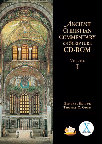 Ancient Christian Commentary on Scripture Cd-Rom, Volume 1