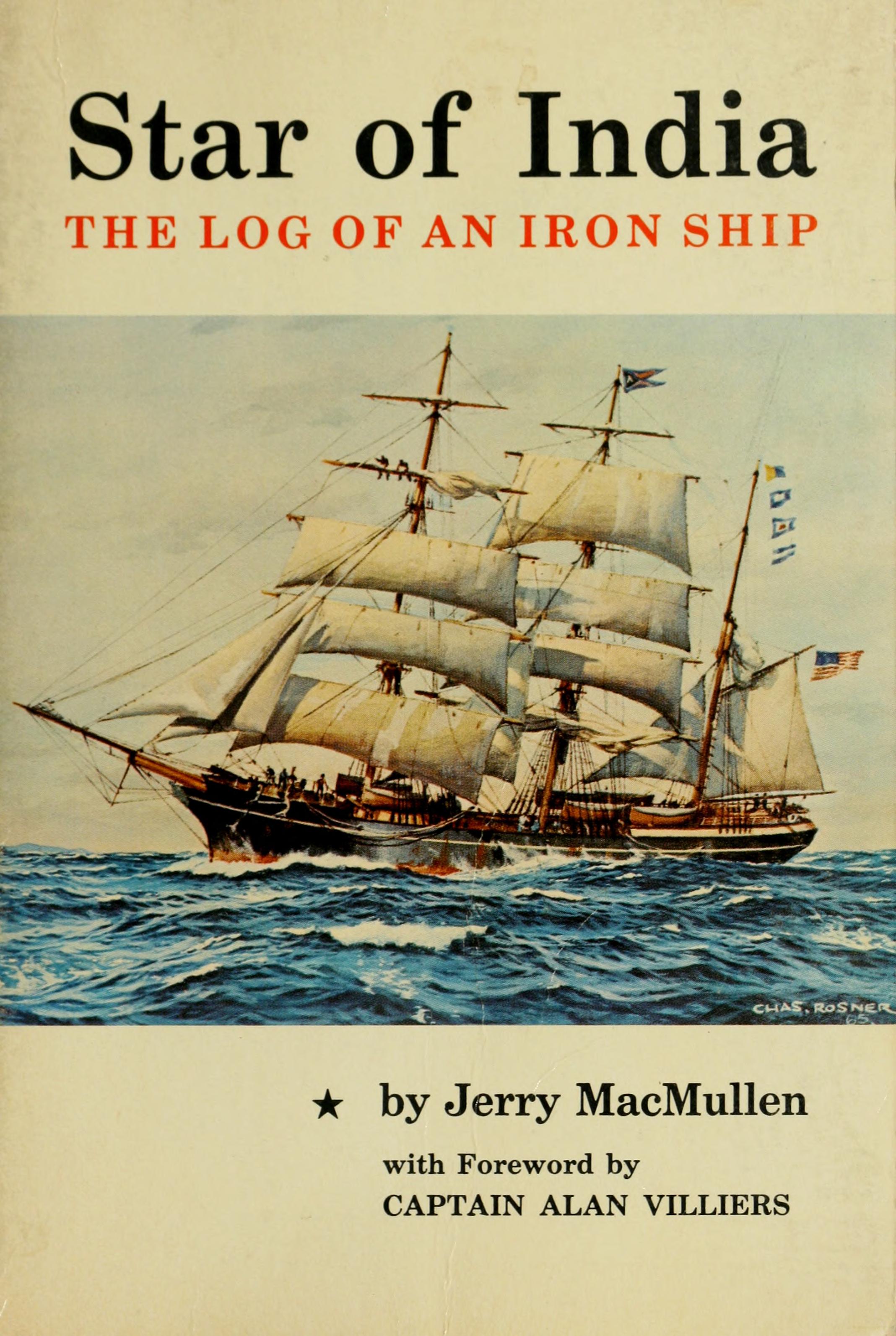 Star Of India: The Log Of An Iron Ship