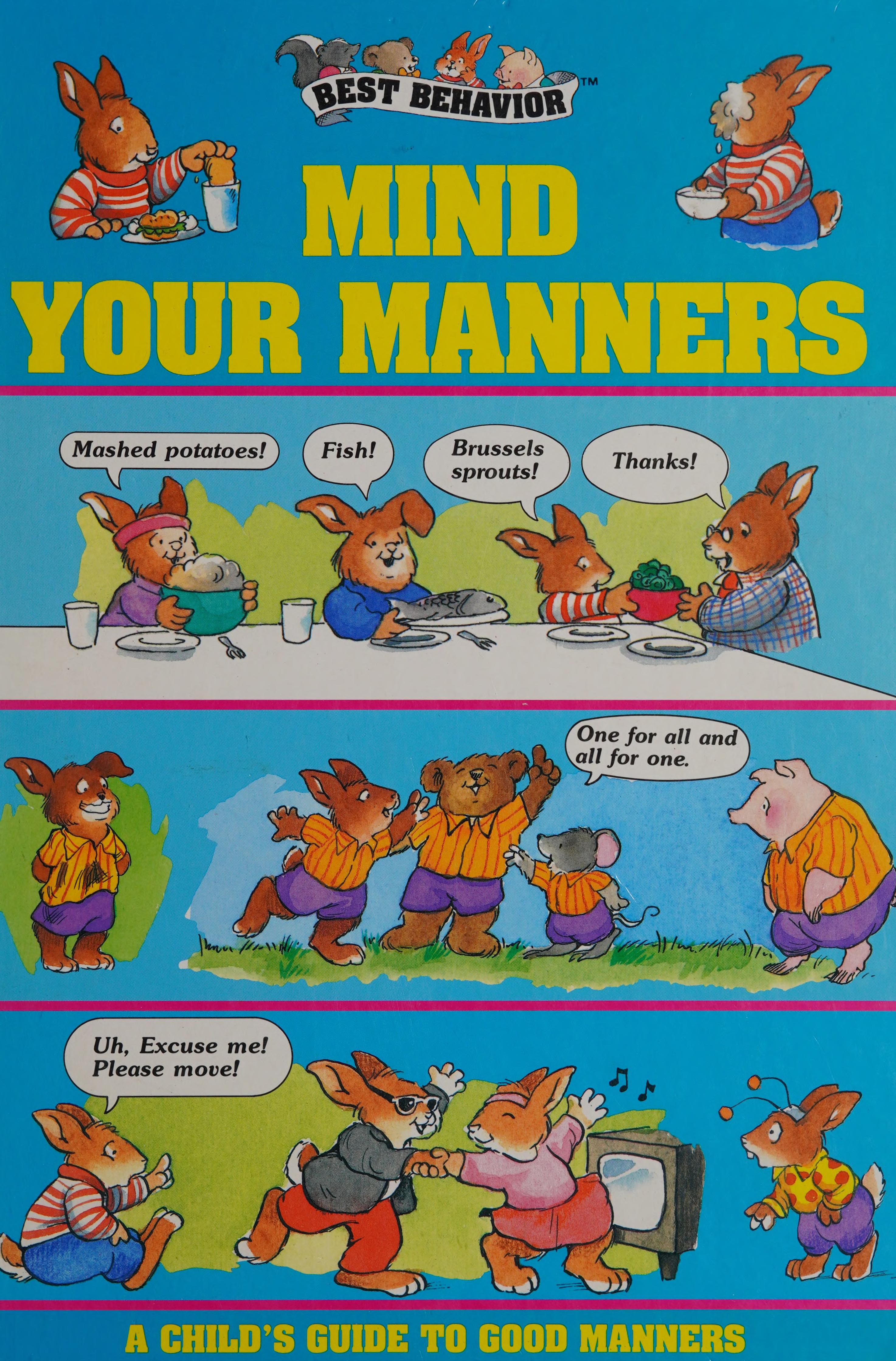 A Child's Guide to Manners at Home