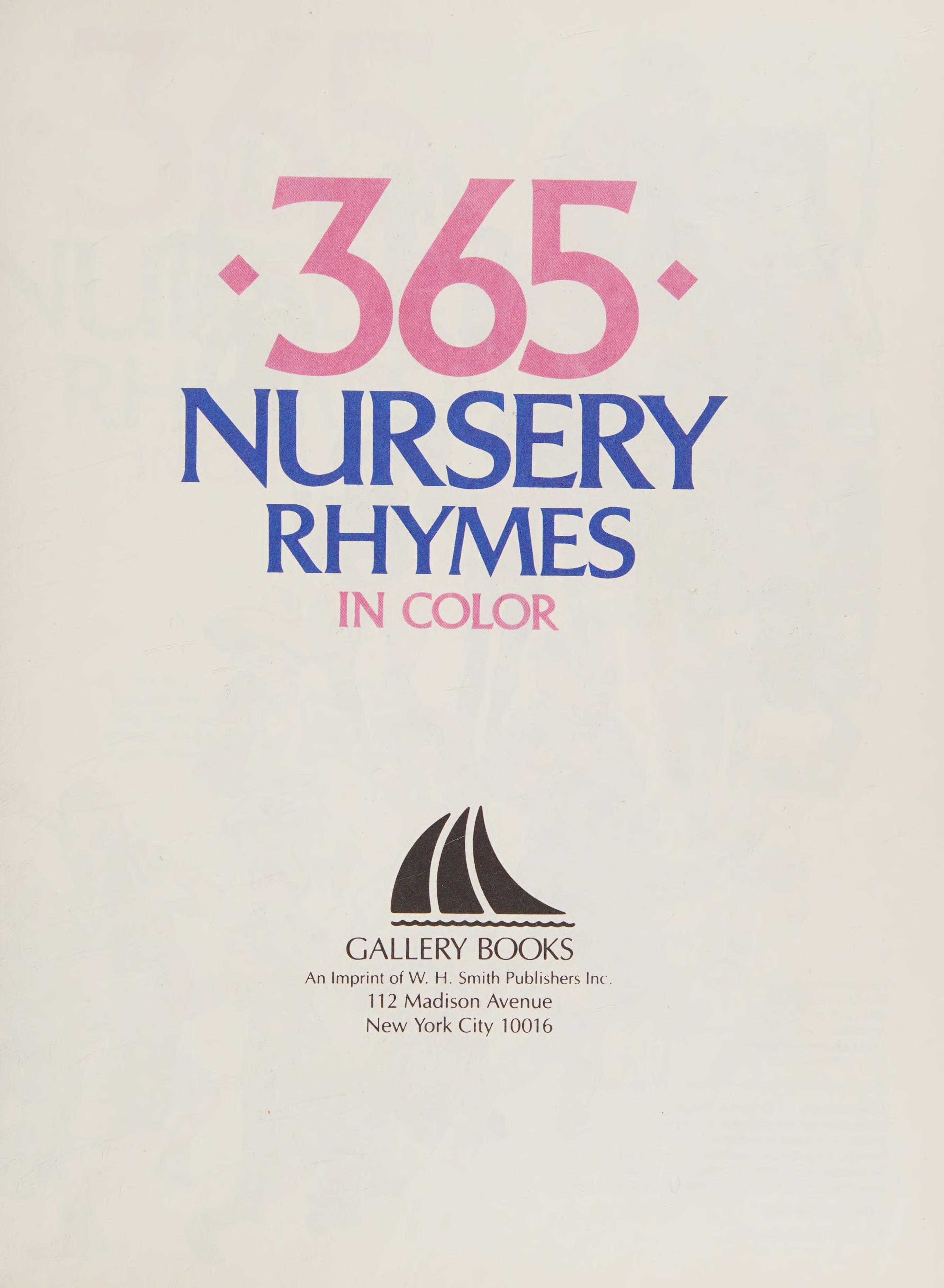 365 Nursery Rhymes