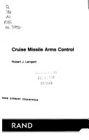 Cruise missile arms control