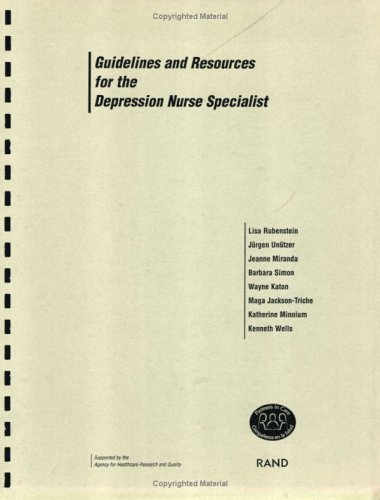 Guidelines and Resources for the Depression Nurse Specialist