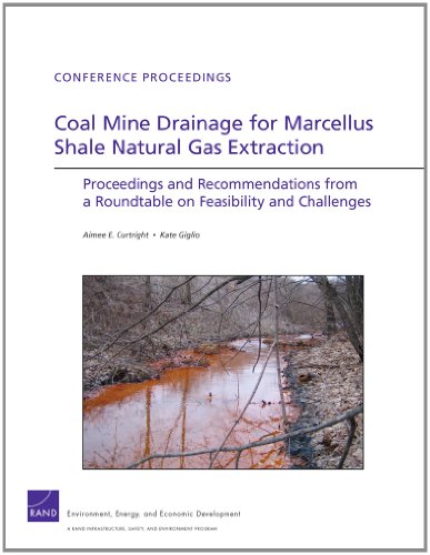 Coal Mine Drainage for Marcellus Shale Natural Gas Extraction