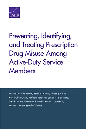 Preventing Identifying and Treating Prescription Drug Misuse Among Active Duty Service Members