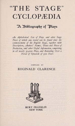 "The Stage" Cyclopædia