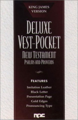 Deluxe Vest-Pocket New Testament with Psalms and Proverbs