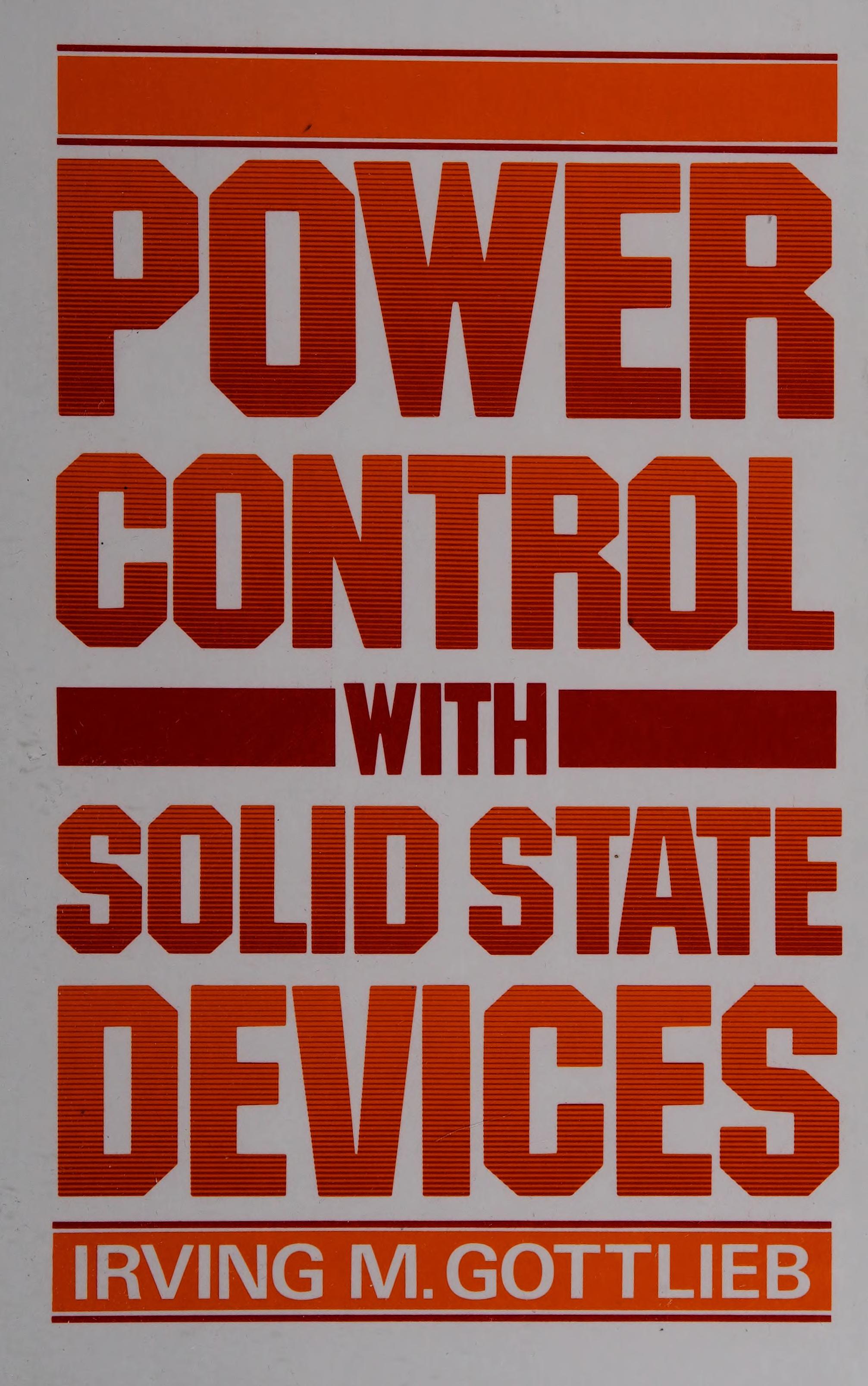Power Control With Solid State Devices