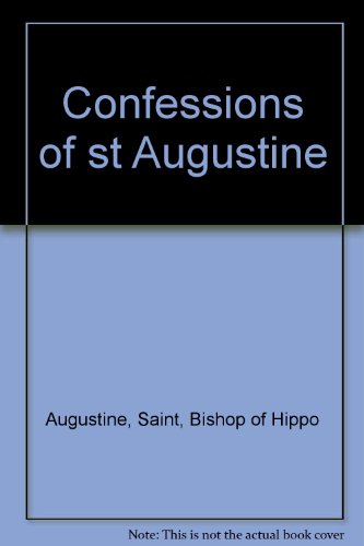 Confessions Of St Augustine