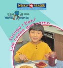 Things I Eat/ Las Cosas Que Como (Things In My World/ Las Cosas De Mi Mundo) (Spanish And English Edition)