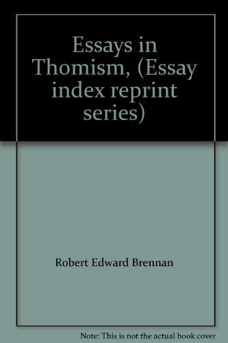 Essays In Thomism,