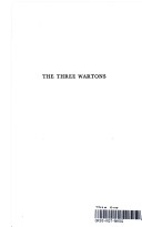 The Three Wartons, a Choice of Their Verse