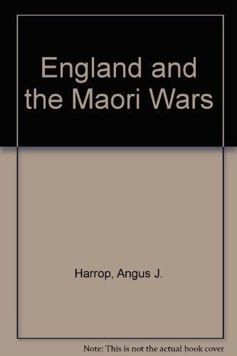 England And The Maori Wars
