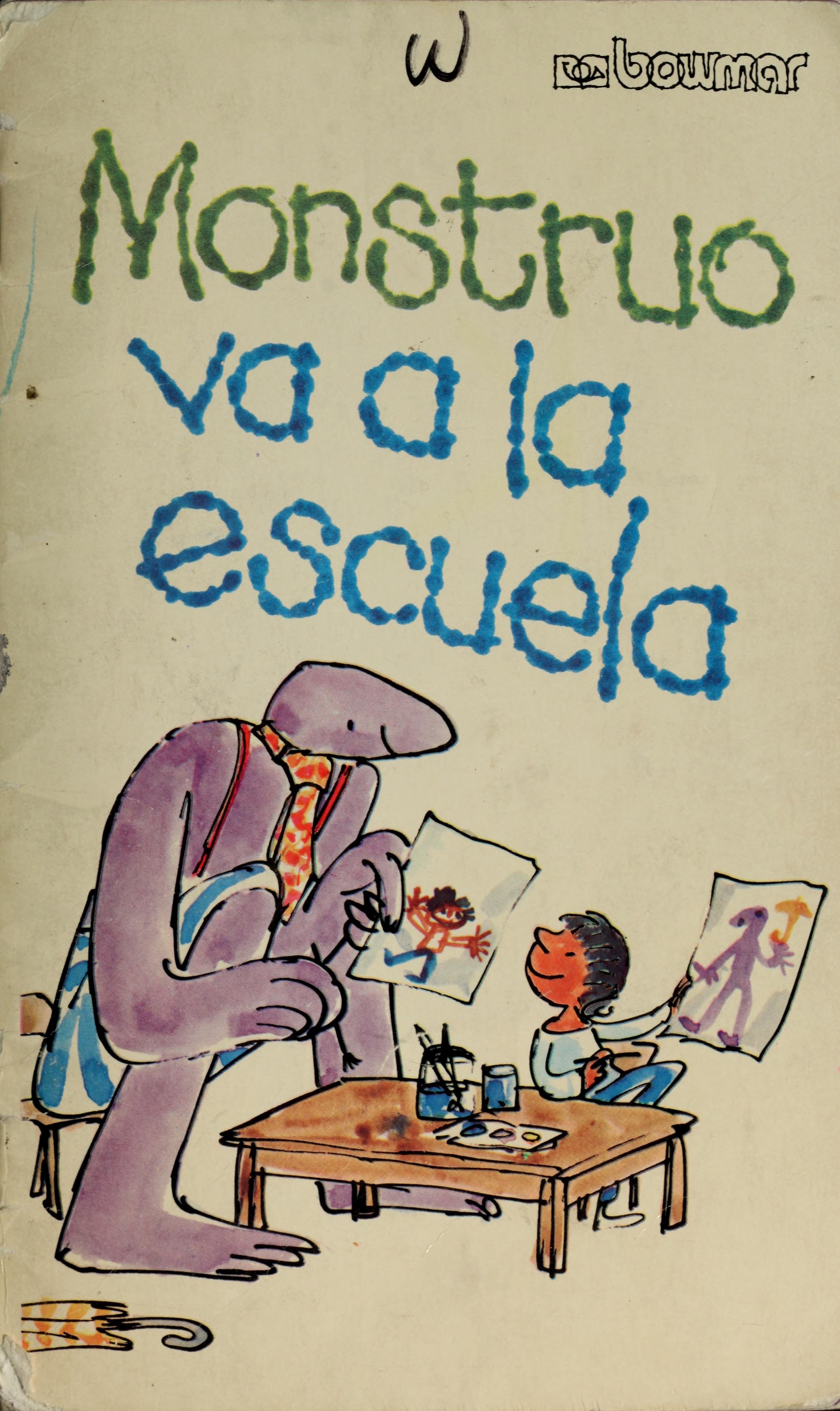 Monstruo Va a la Escuela