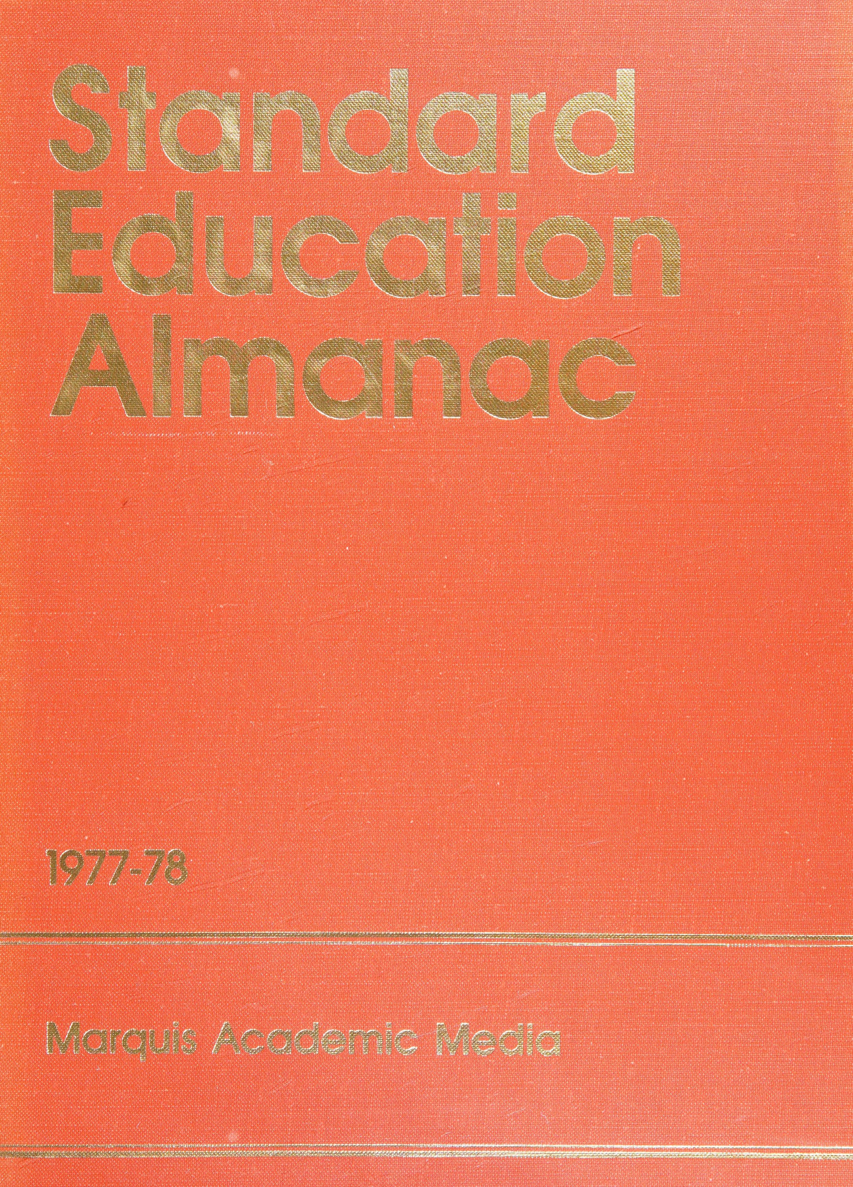 Standard Education Almanac