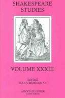 Shakespeare Studies. Volume XXXIII