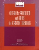 Criteria for Promotion and Tenure for Academic Librarians