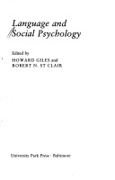 Language and social psychology